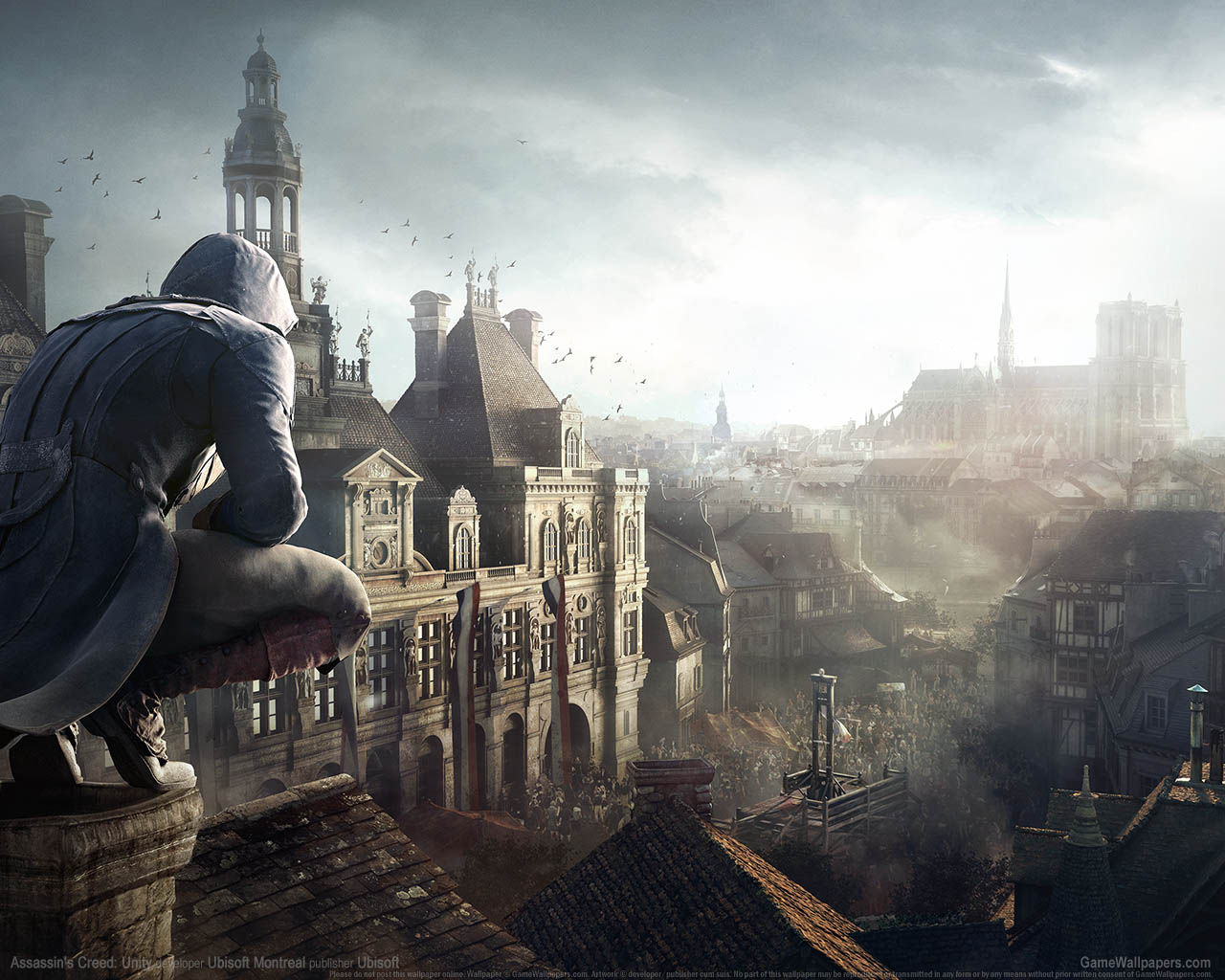 Assassin%5C%27s Creed%3A Unity Hintergrundbild 13 1280x1024