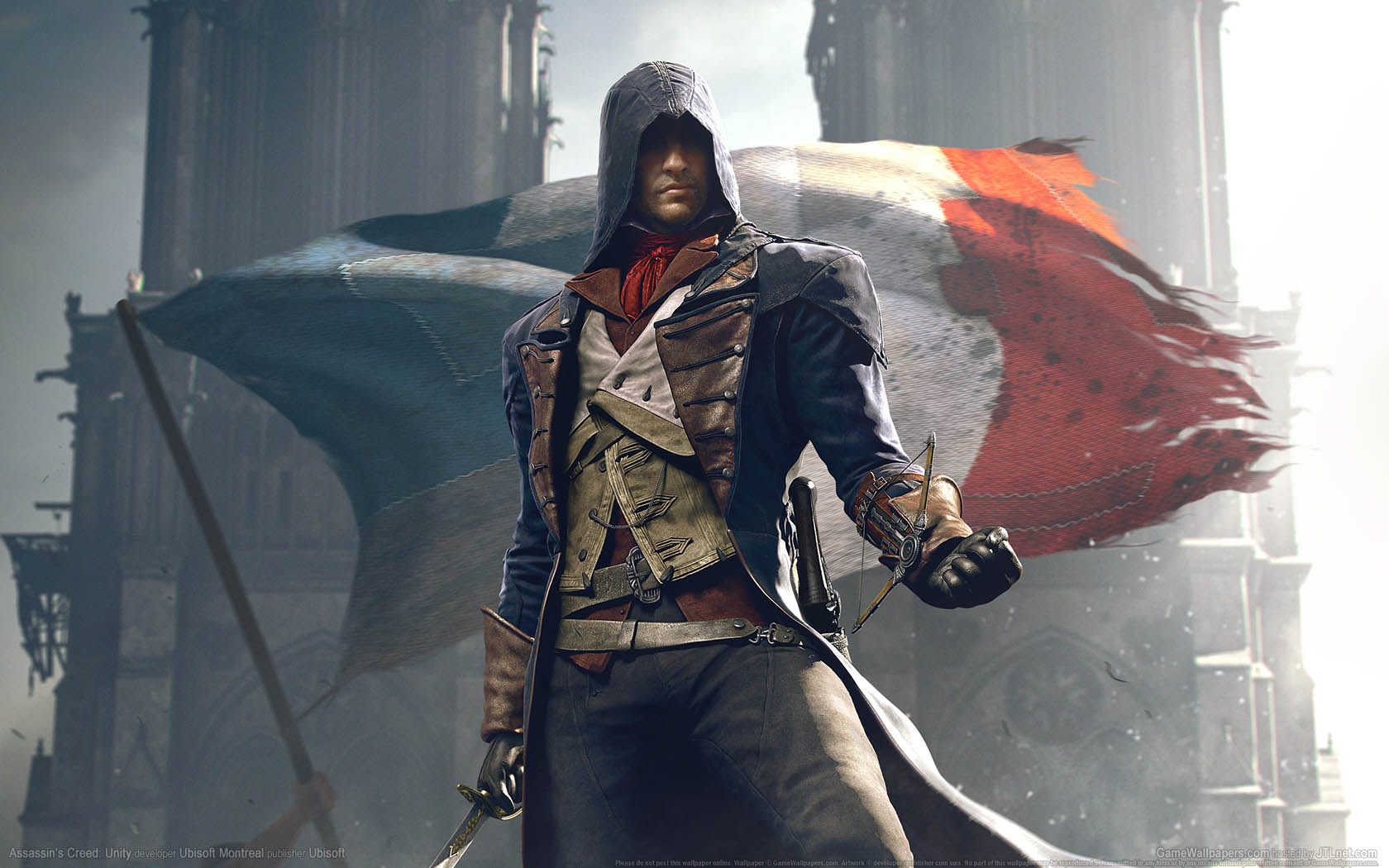 Assassin's Creed: Unity achtergrond 14 1680x1050