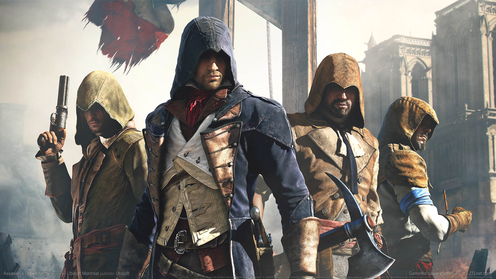 Assassin's Creed: Unity achtergrond 15 1600x900