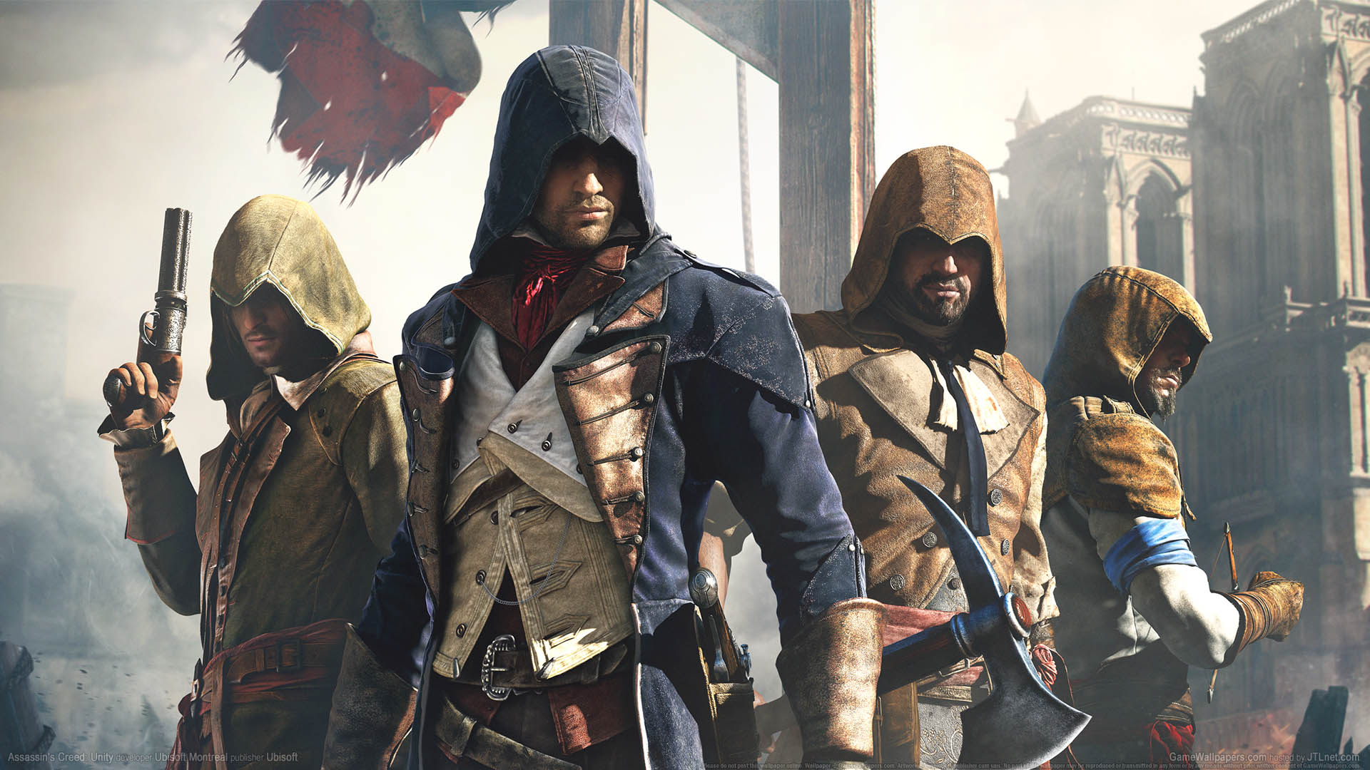 Assassin's Creed: Unity achtergrond 15 1920x1080