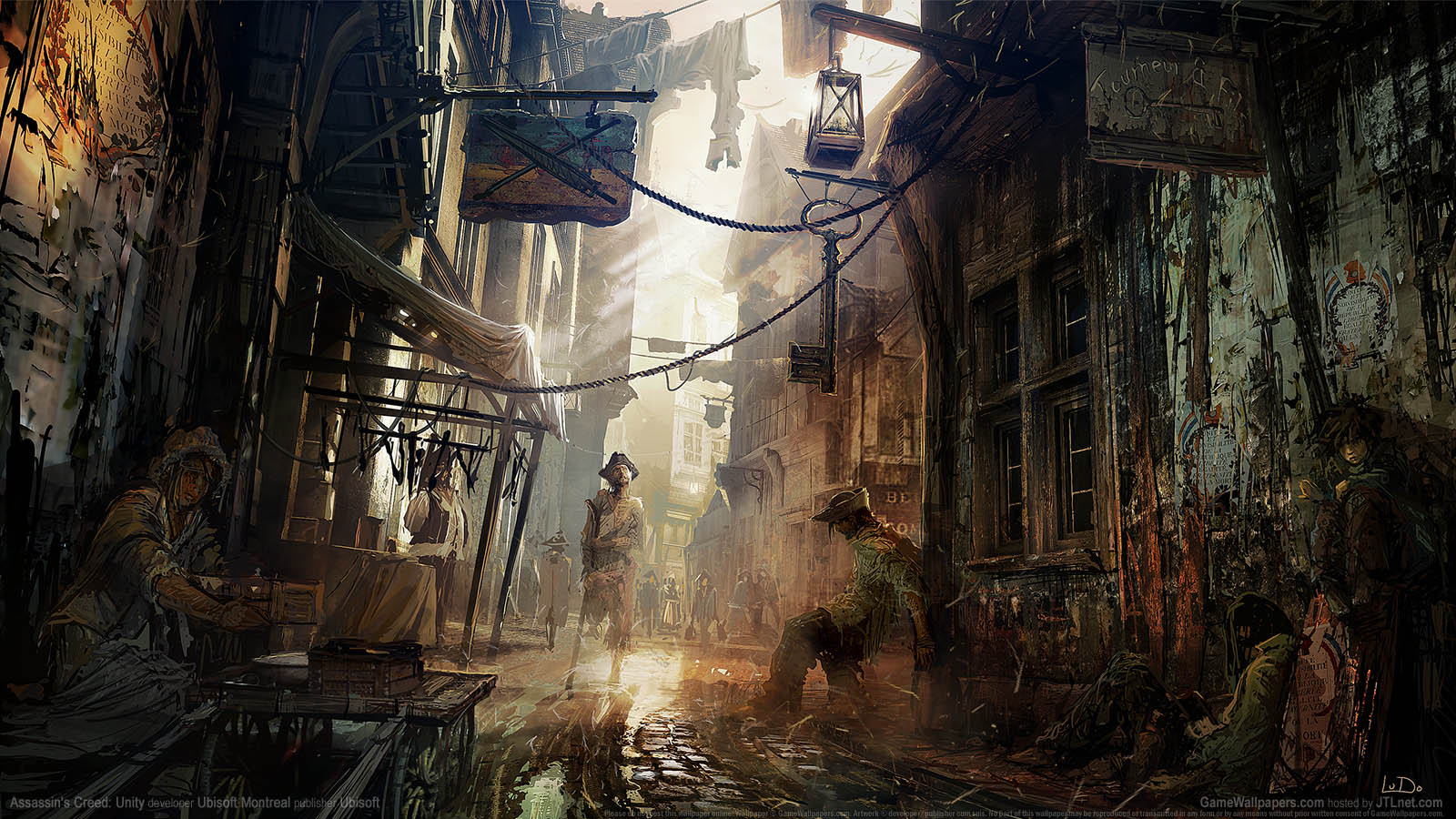 Assassin's Creed: Unity achtergrond 16 1600x900