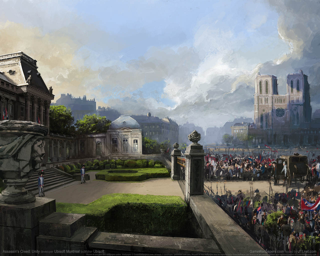 Assassin's Creed: Unity achtergrond 17 1280x1024