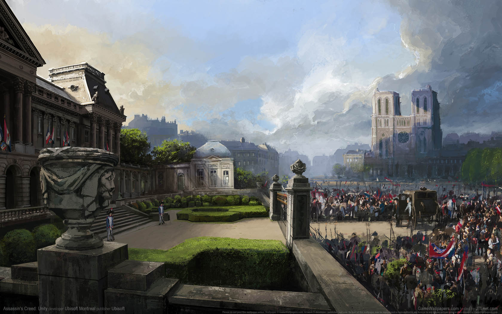 Assassin's Creed: Unity achtergrond 17 1680x1050