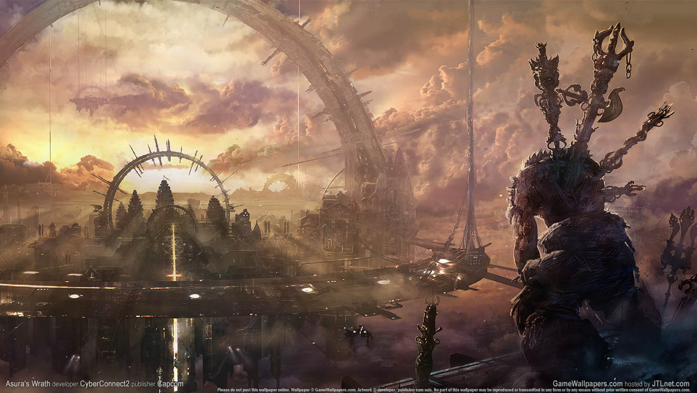 Asura's Wrath wallpaper 01 1360x768