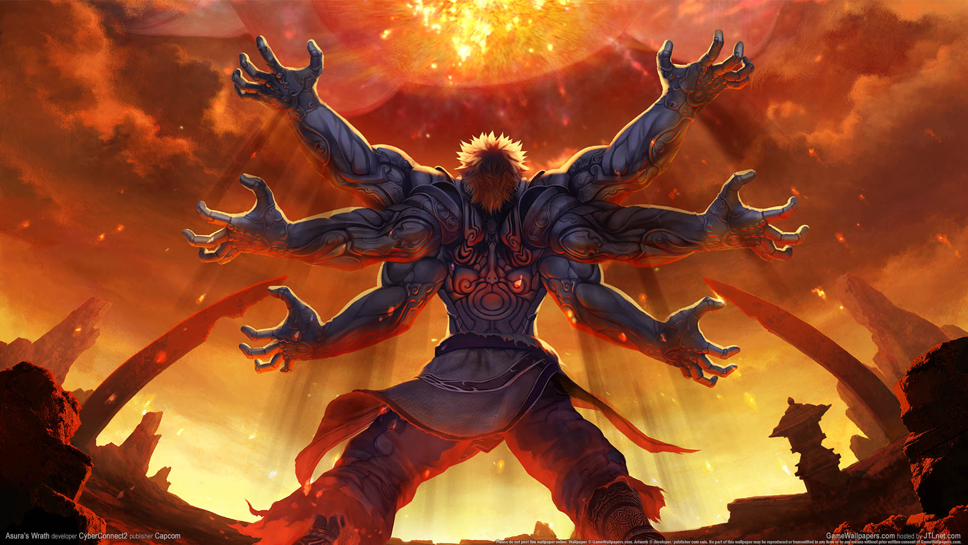 Asura's Wrath fond d'cran 02 1920x1080