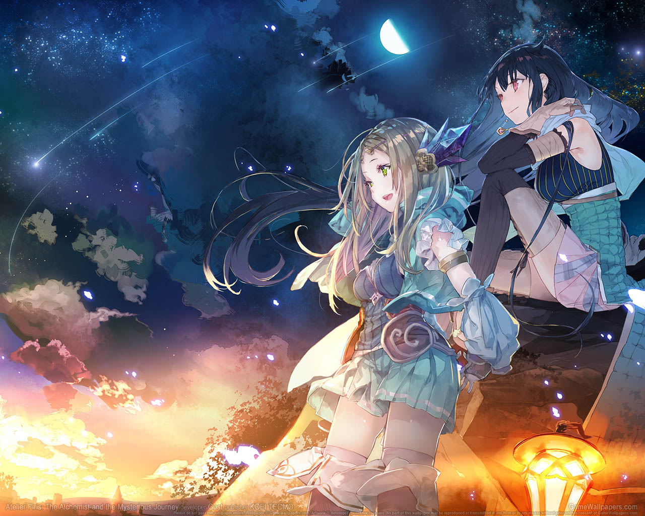 Atelier Firis: The Alchemist and the Mysterious Journeyνmmer=01 achtergrond  1280x1024