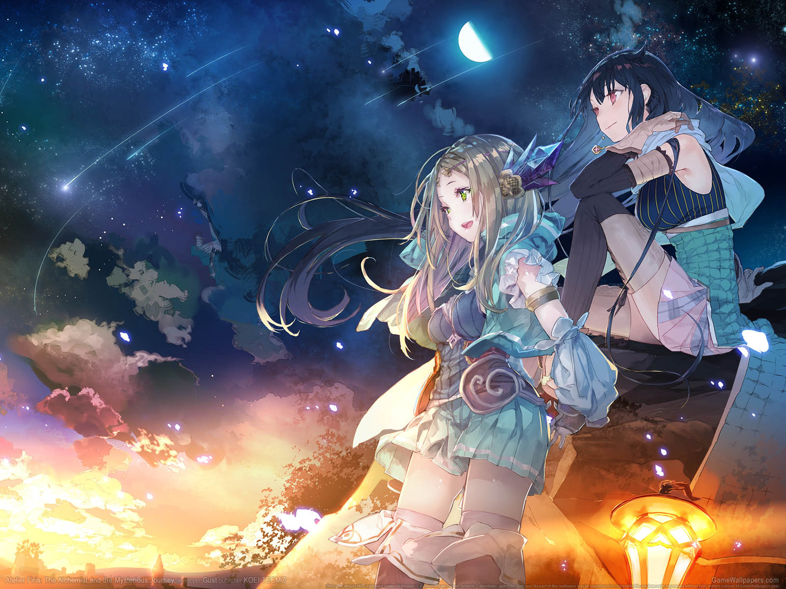Atelier Firis: The Alchemist and the Mysterious Journeyνmmer=01 achtergrond  1600x1200