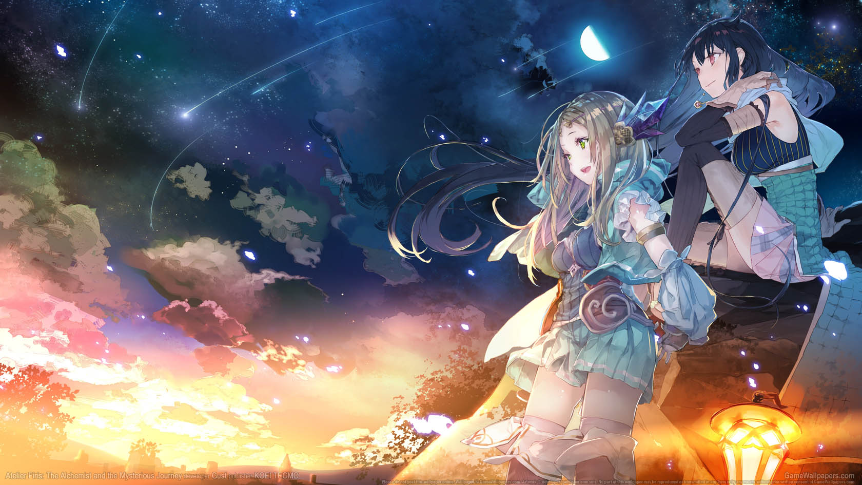 Atelier Firis: The Alchemist and the Mysterious Journey achtergrond 01 1680x945