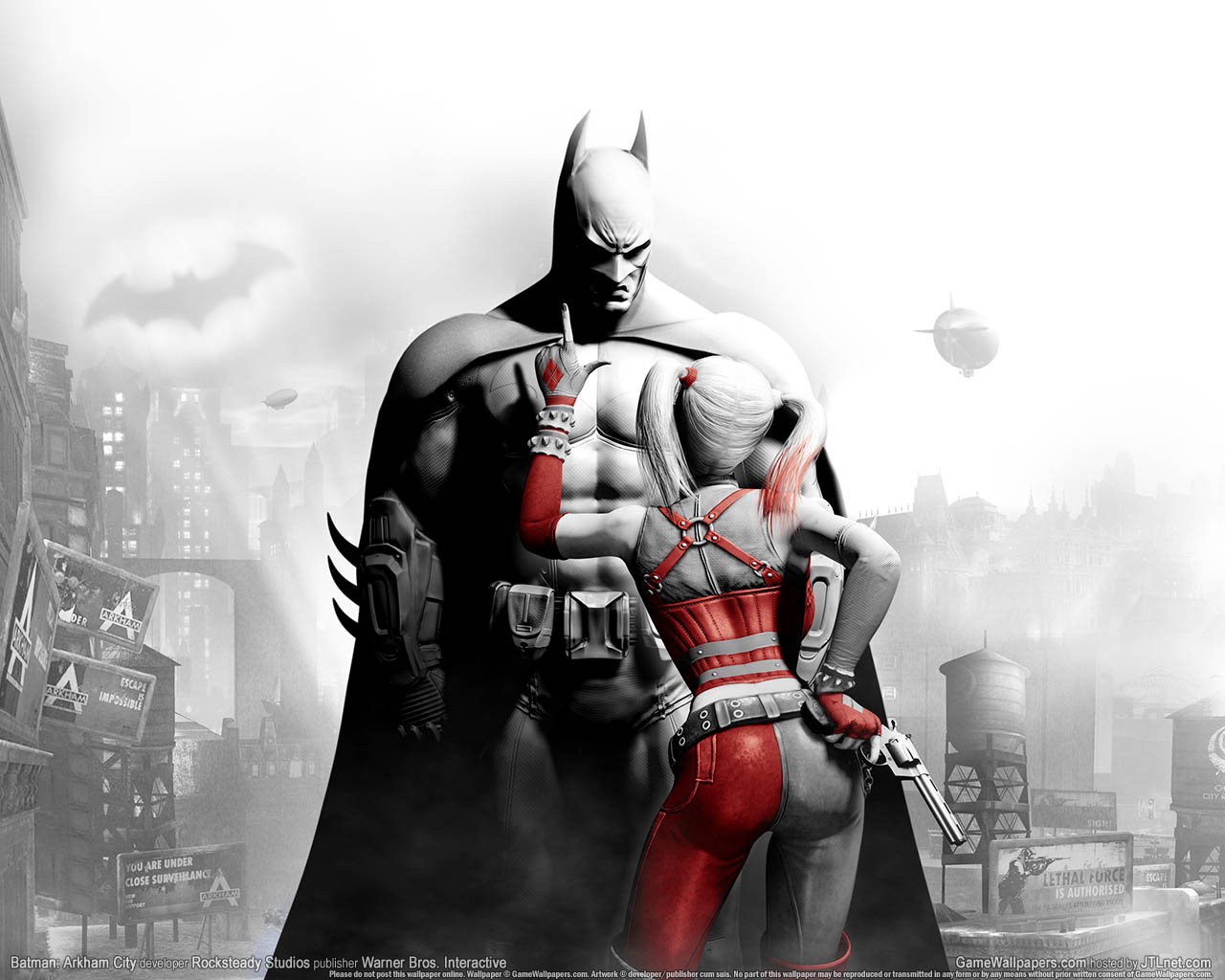 Batman: Arkham Cityνmmer=01 fond d'cran  1280x1024