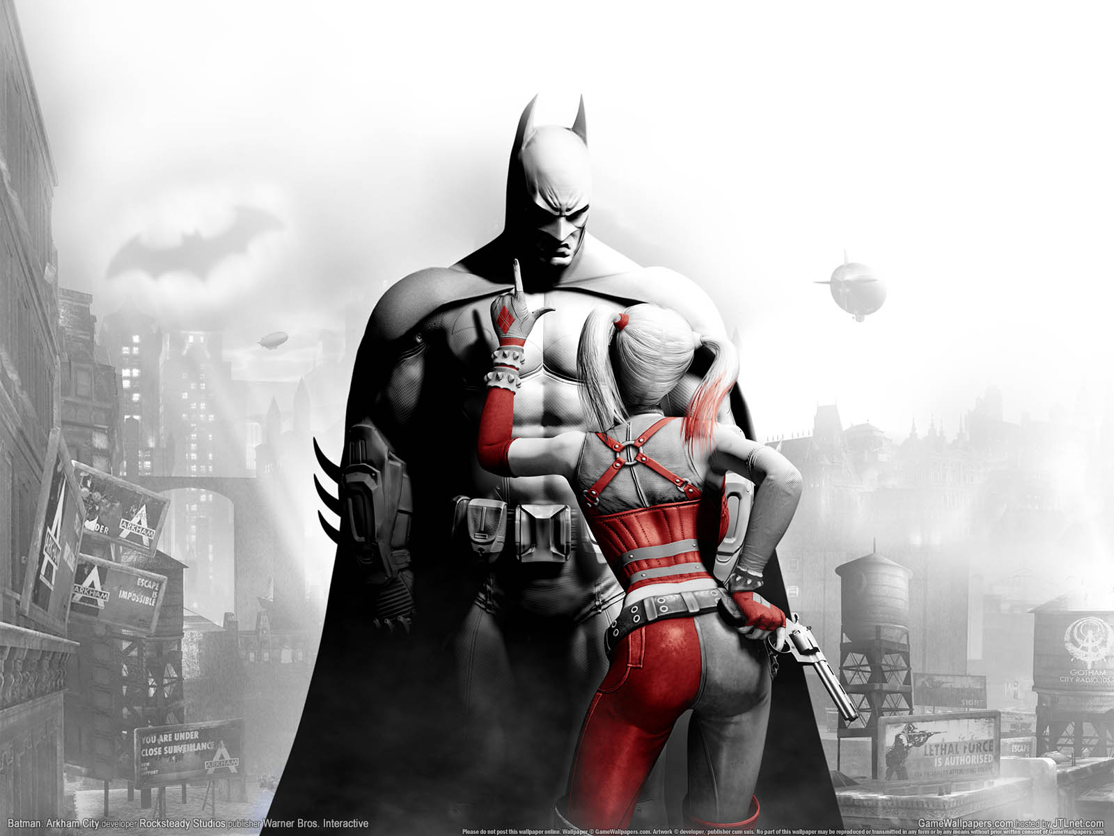 Batman: Arkham Cityνmmer=01 wallpaper  1600x1200