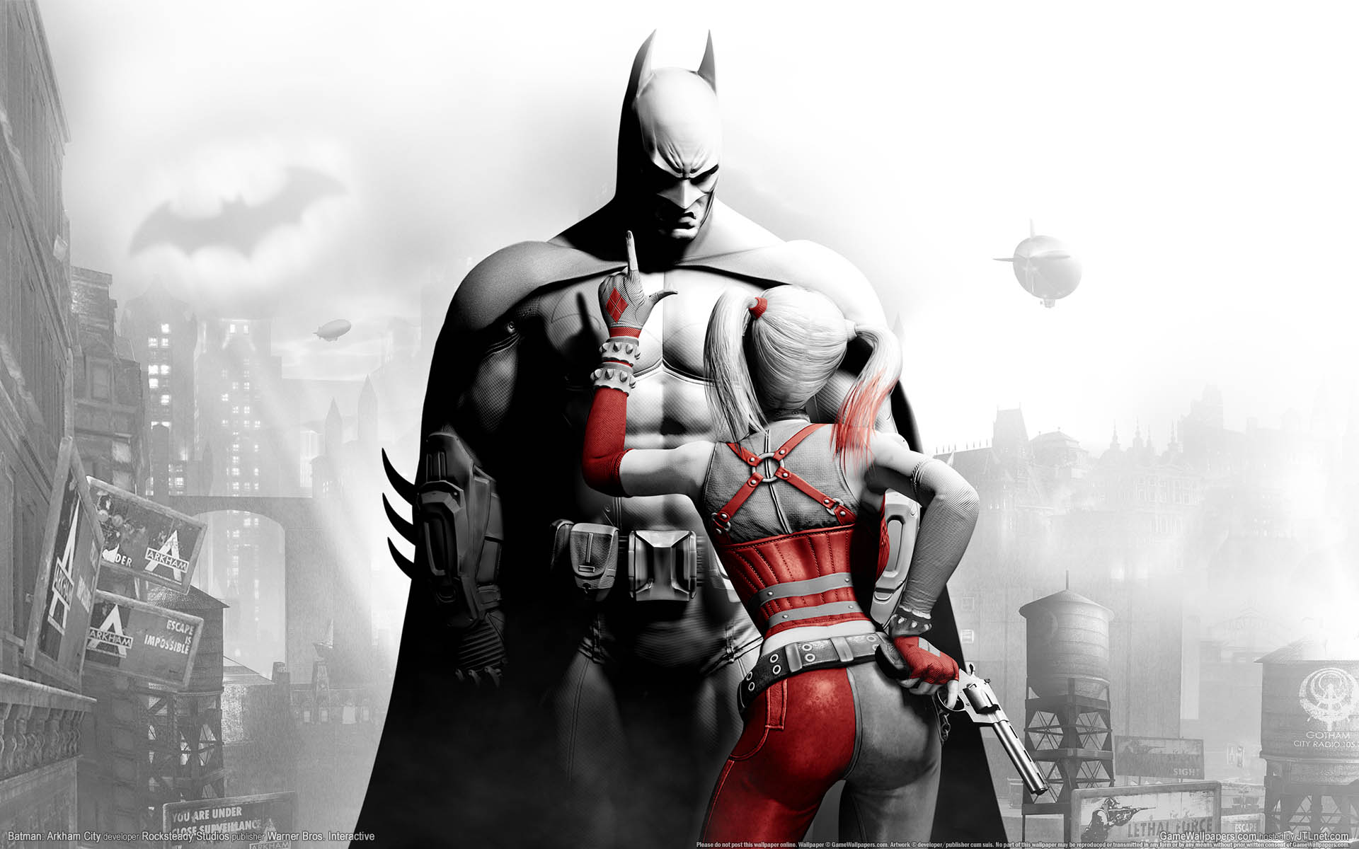 Batman: Arkham City fond d'cran 01 1920x1200