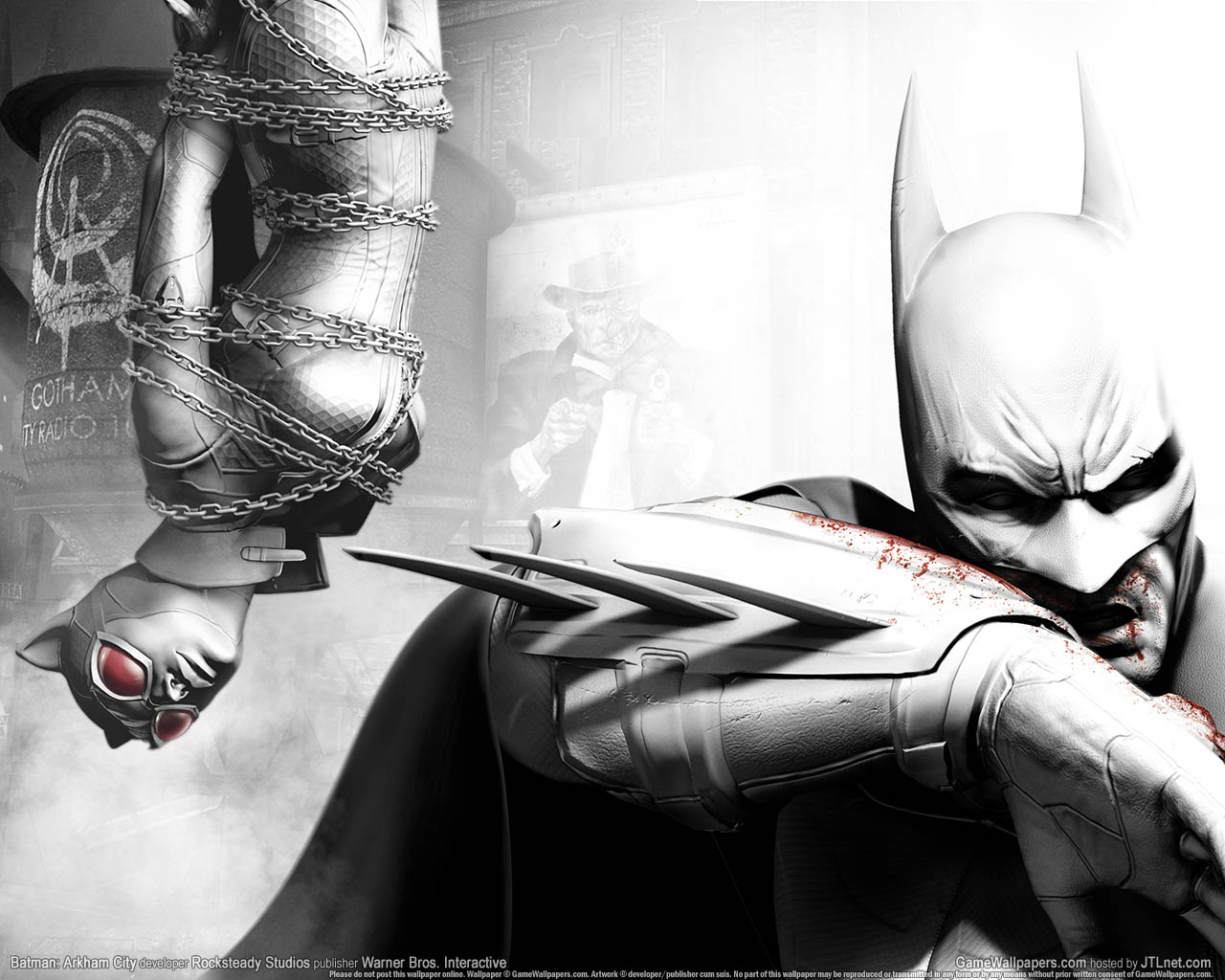 Batman: Arkham Cityνmmer=02 wallpaper  1280x1024