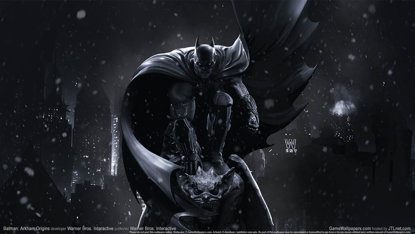 Batman: Arkham Origins achtergrond 03 1360x768
