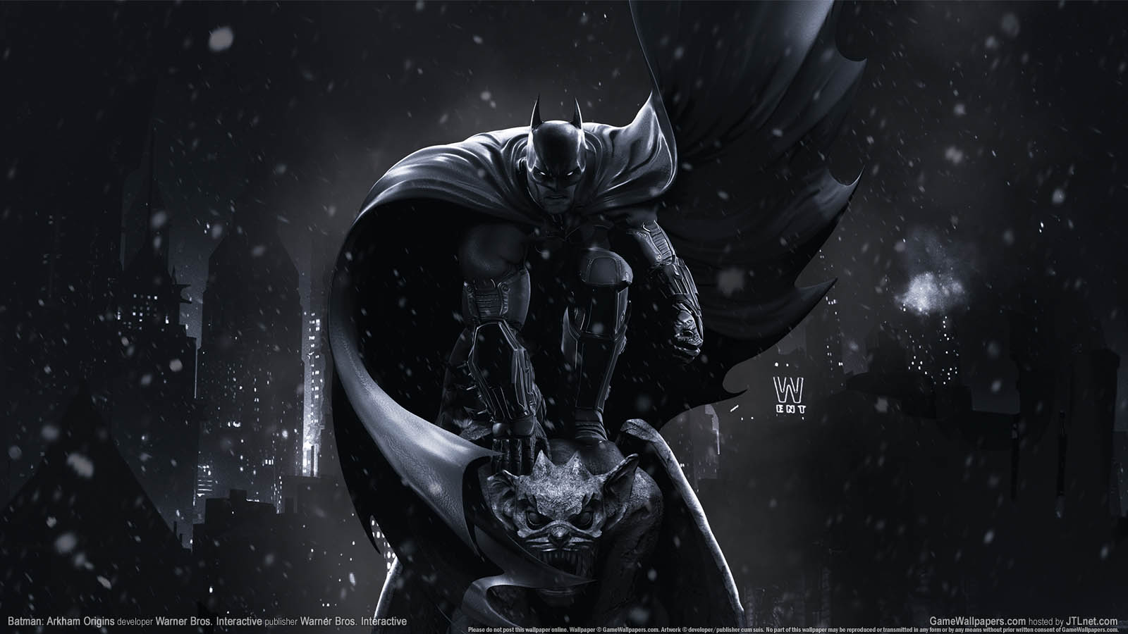Batman: Arkham Origins fond d'cran 03 1600x900