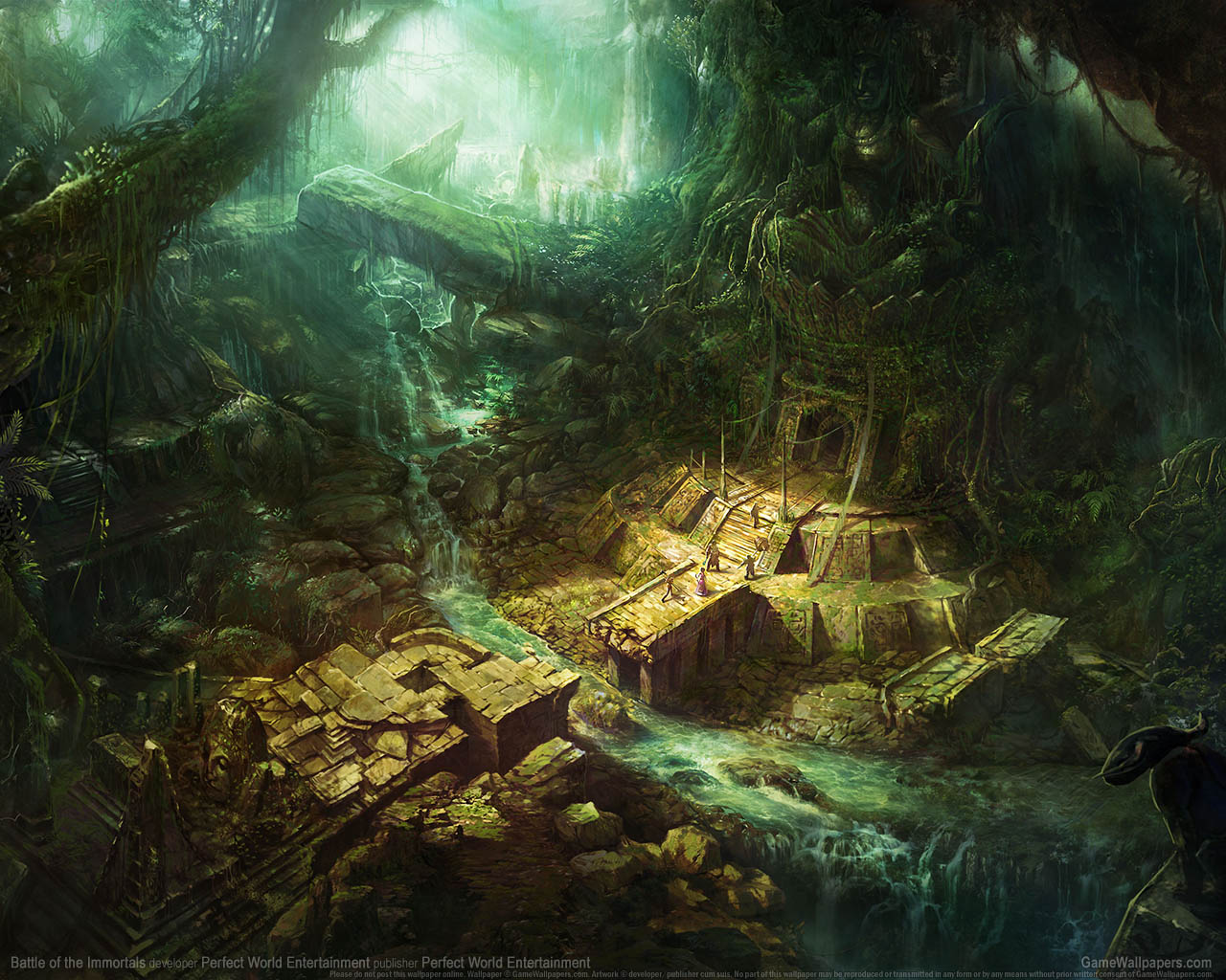 Battle of the Immortalsνmmer=05 achtergrond  1280x1024