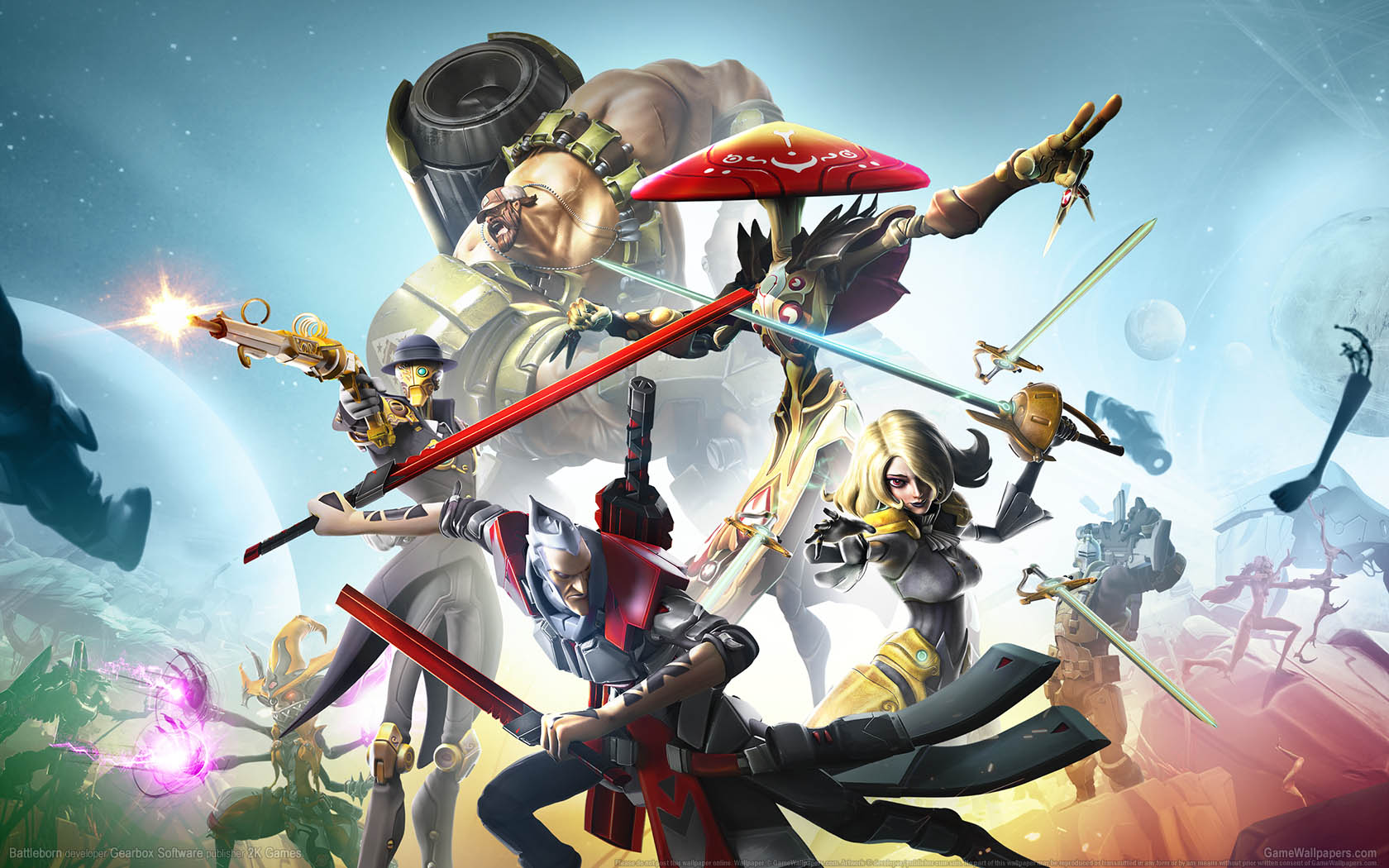 Battleborn fond d'cran 01 1680x1050