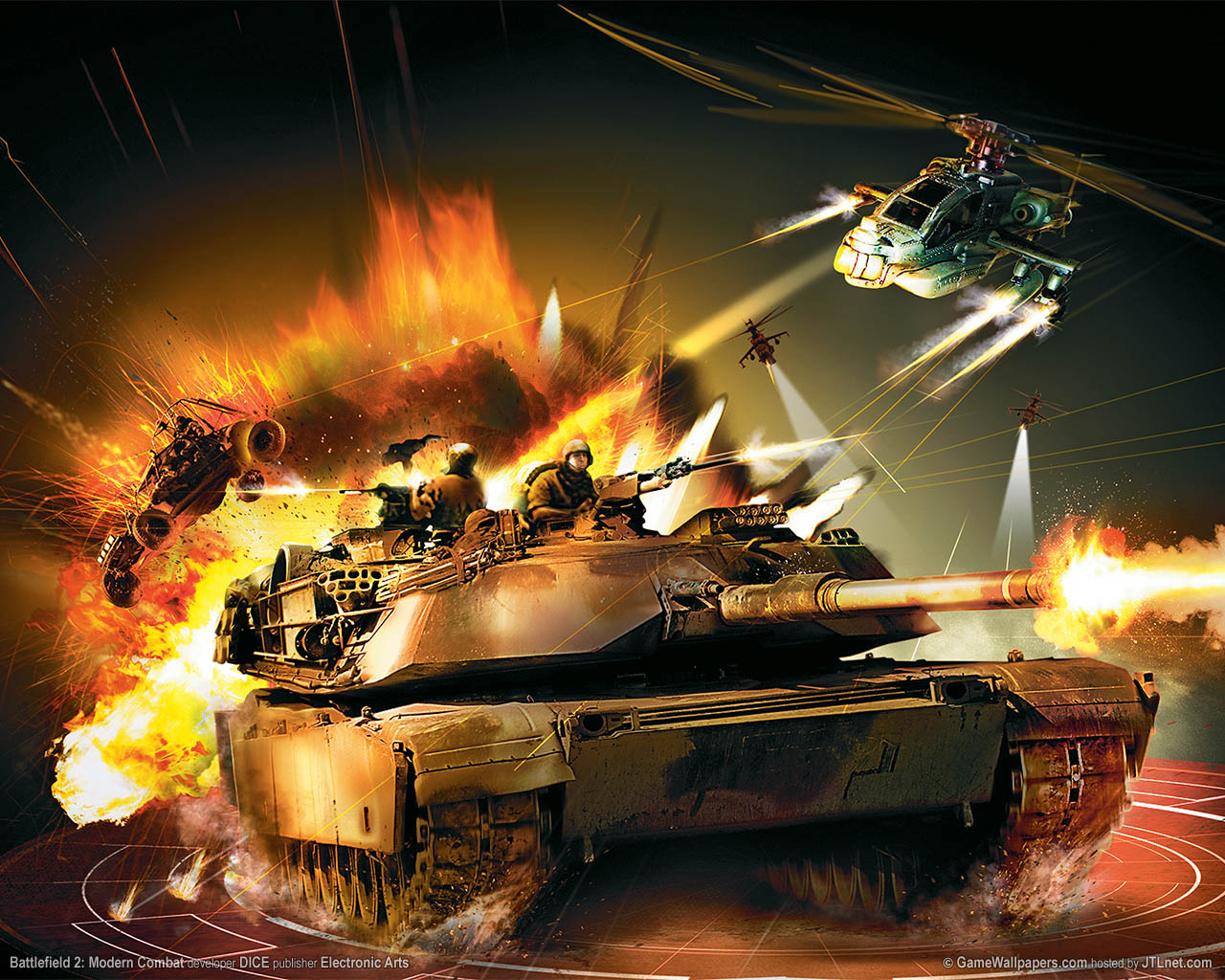 Battlefield 2: Modern Combat achtergrond 01 1280x1024