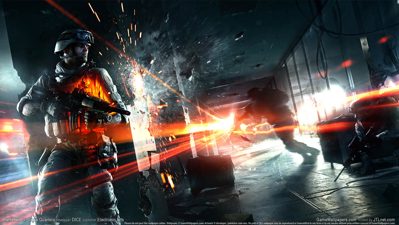 Battlefield 3: Close Quarters achtergrond 01 1360x768