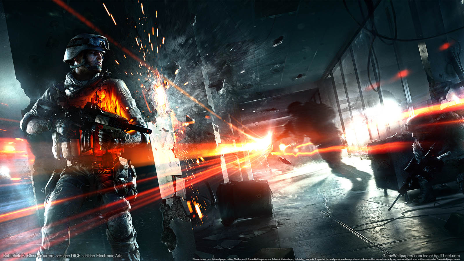 Battlefield 3: Close Quarters achtergrond 01 1600x900