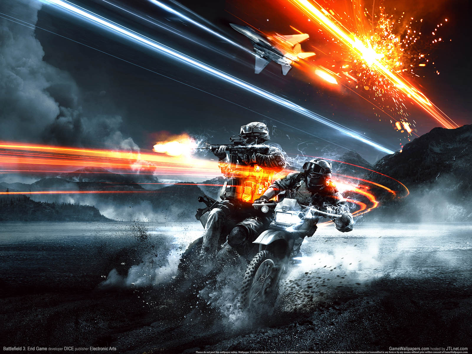 Battlefield 3%253A End Game fond d'cran 01 1600x1200