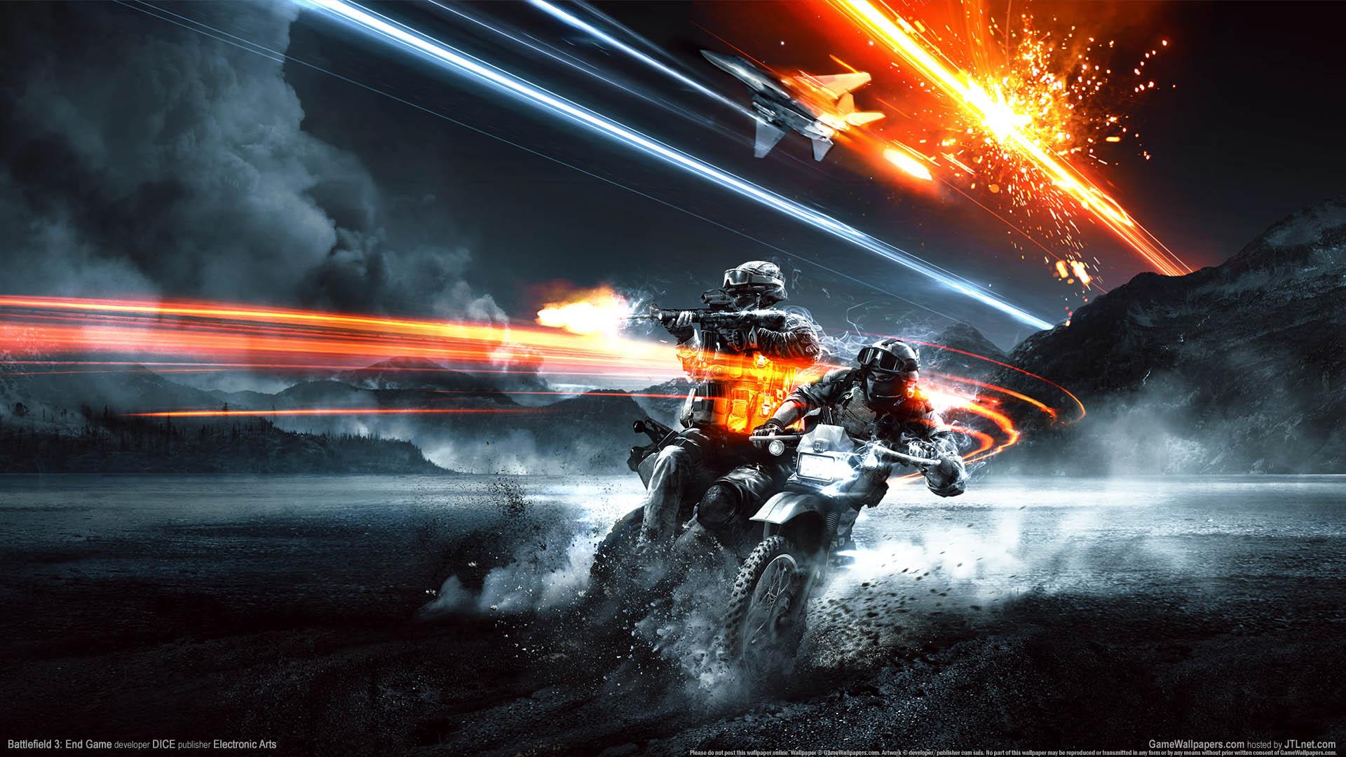 Battlefield 3: End Game achtergrond 01 1920x1080