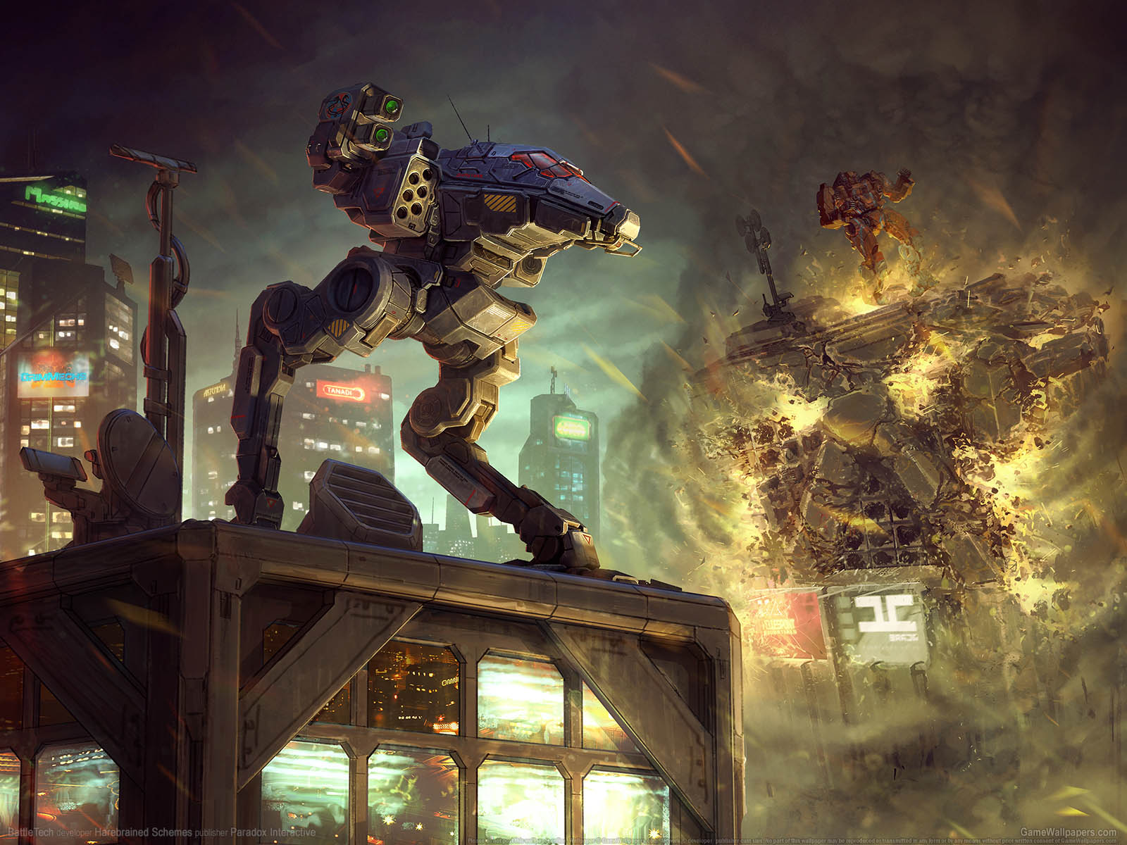 BattleTech Hintergrundbild 02 1600x1200