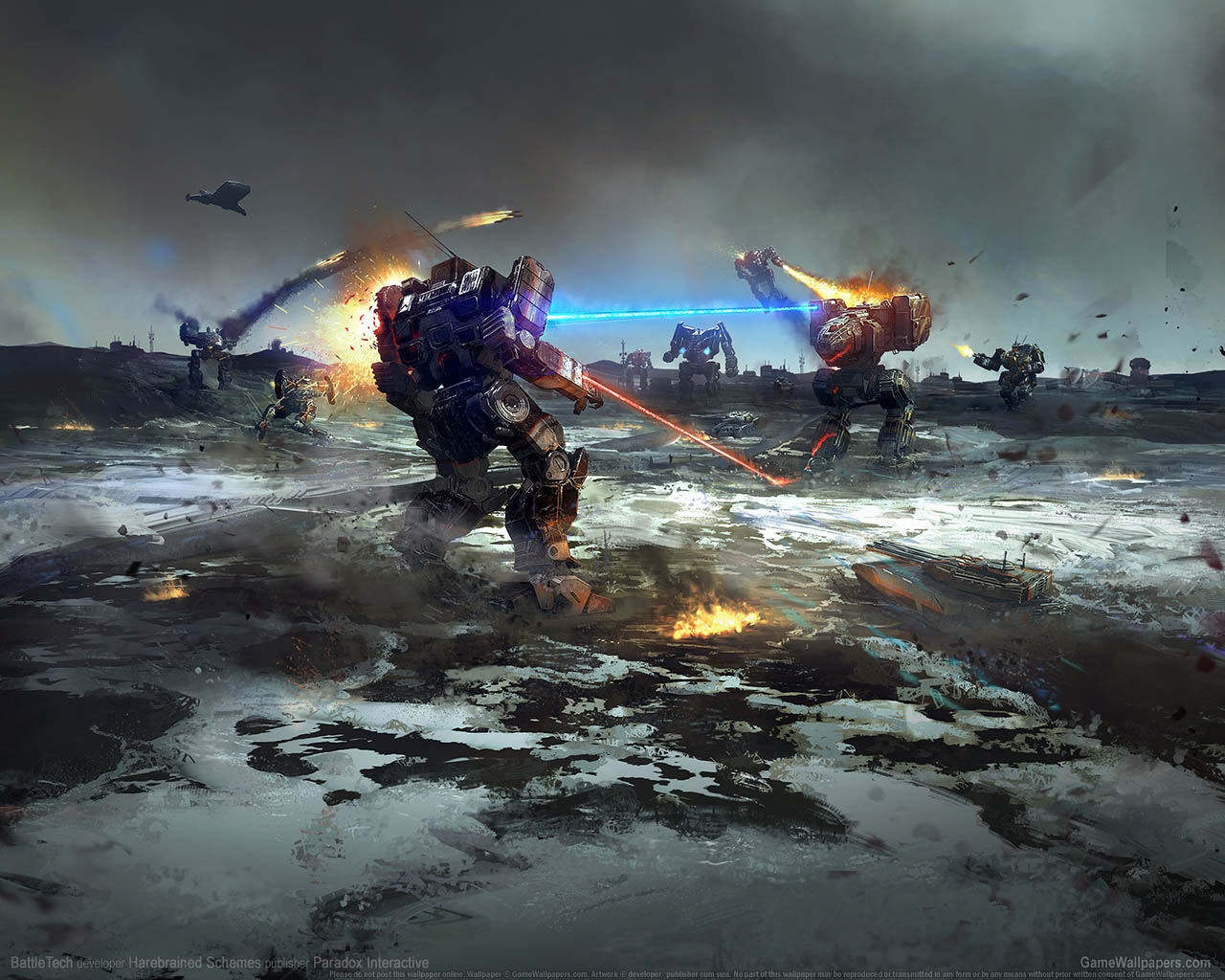 BattleTech achtergrond 03 1280x1024