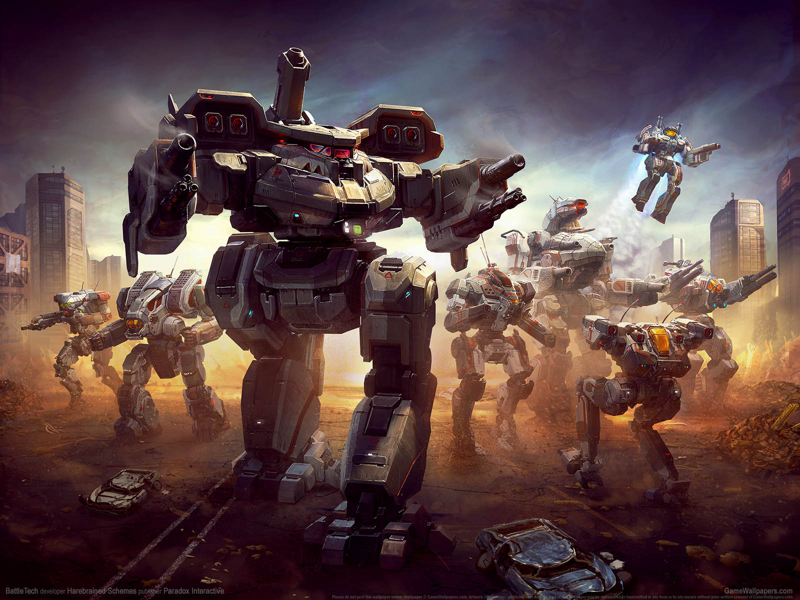 BattleTech fond d'cran 05 1600x1200
