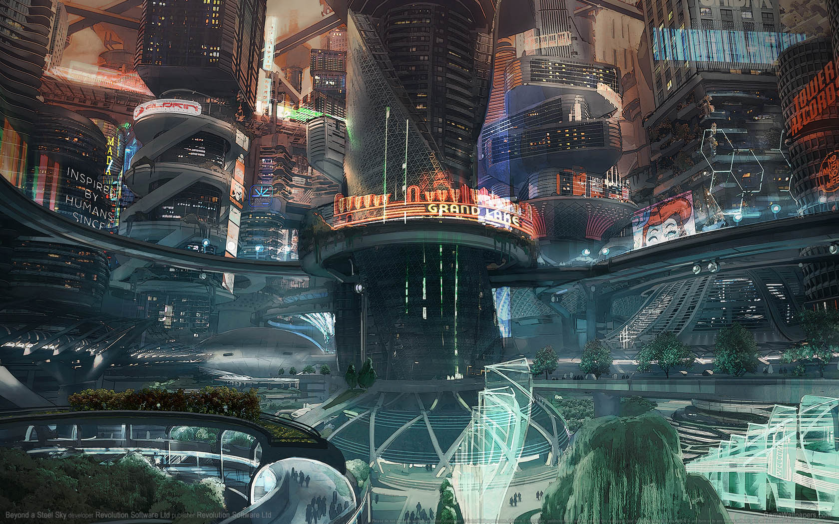 Beyond a Steel Sky wallpaper 01 1680x1050