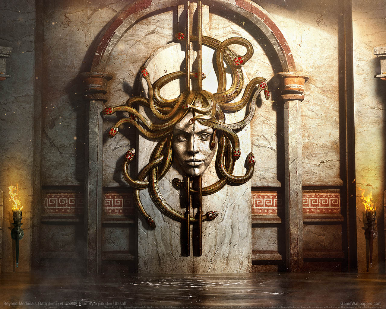 Beyond Medusa's Gate achtergrond 01 1280x1024