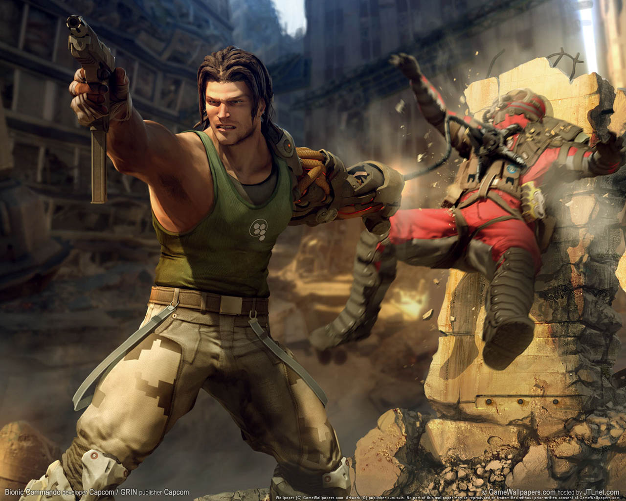 Bionic Commandoνmmer=01 achtergrond  1280x1024