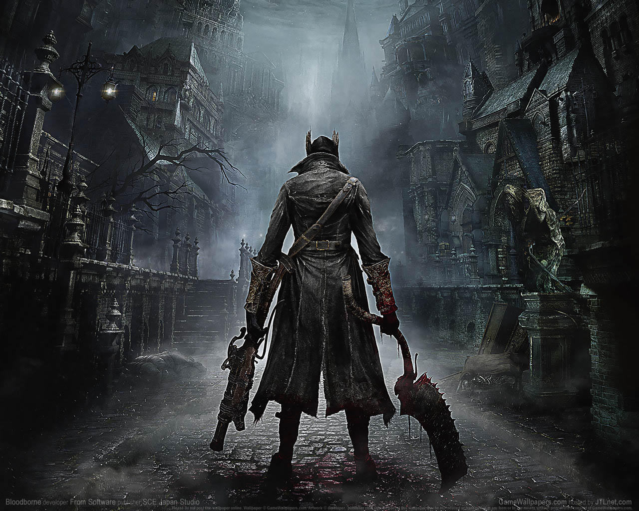 Bloodborneνmmer=01 achtergrond  1280x1024