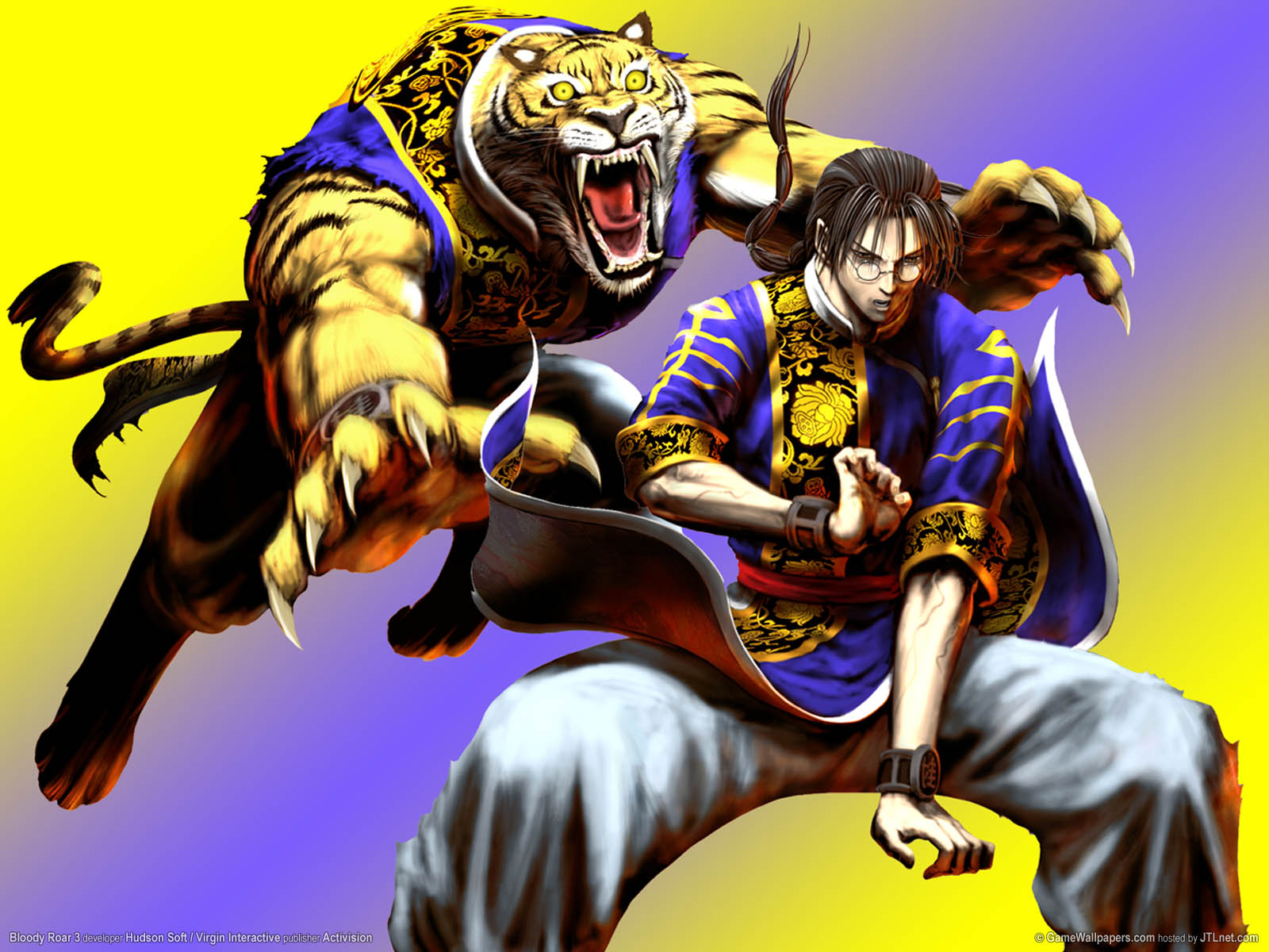 Bloody Roar 3 fond d'cran 02 1600x1200