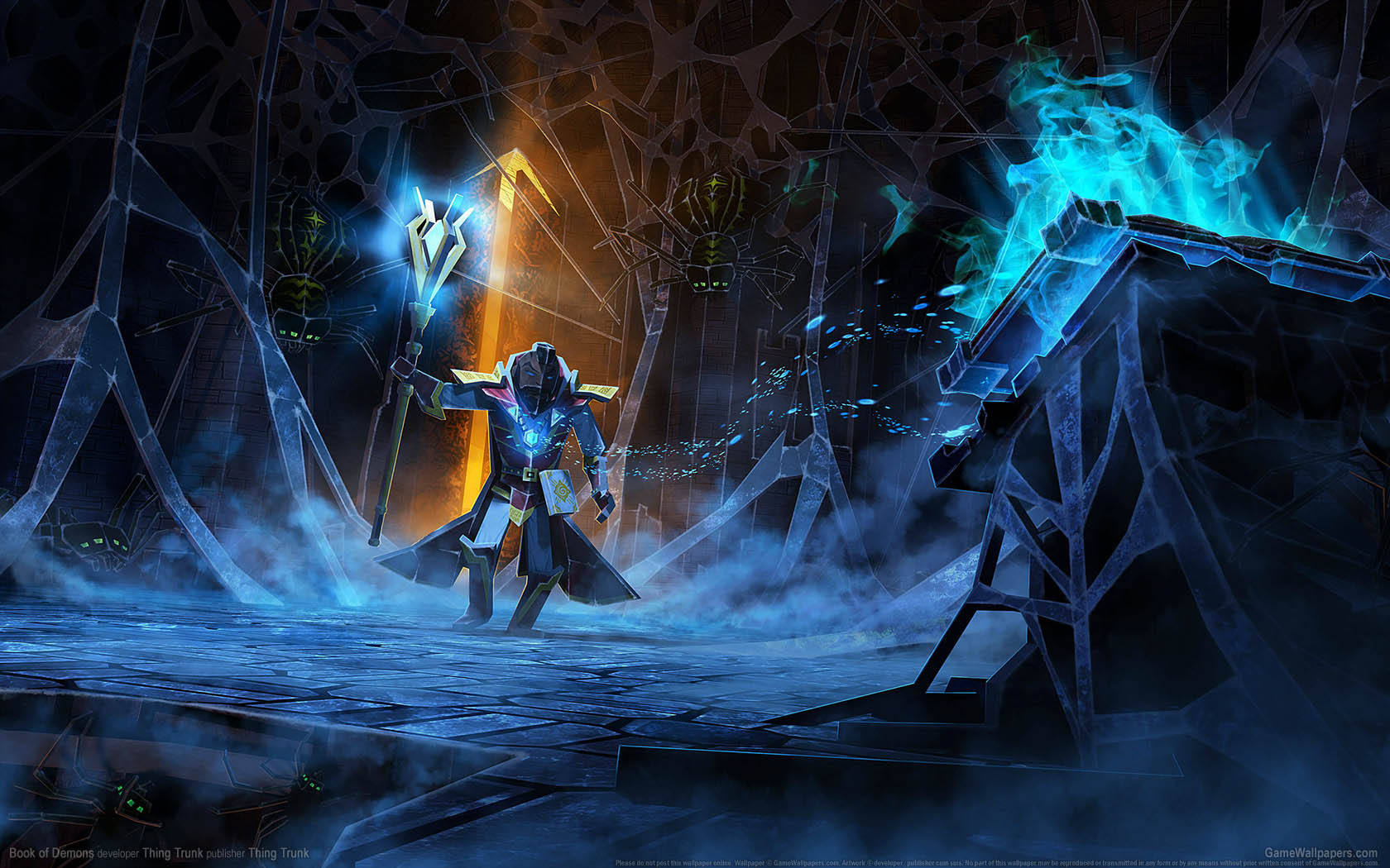 Book of Demons achtergrond 01 1680x1050