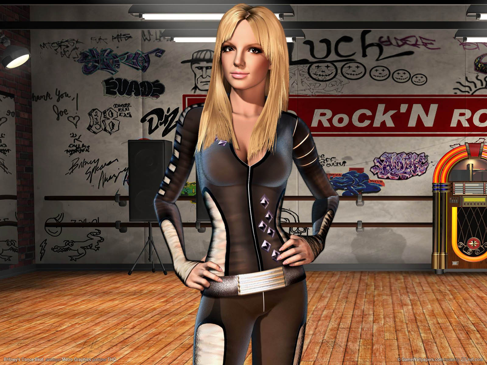 Britney's Dance Beat achtergrond 01 1600x1200