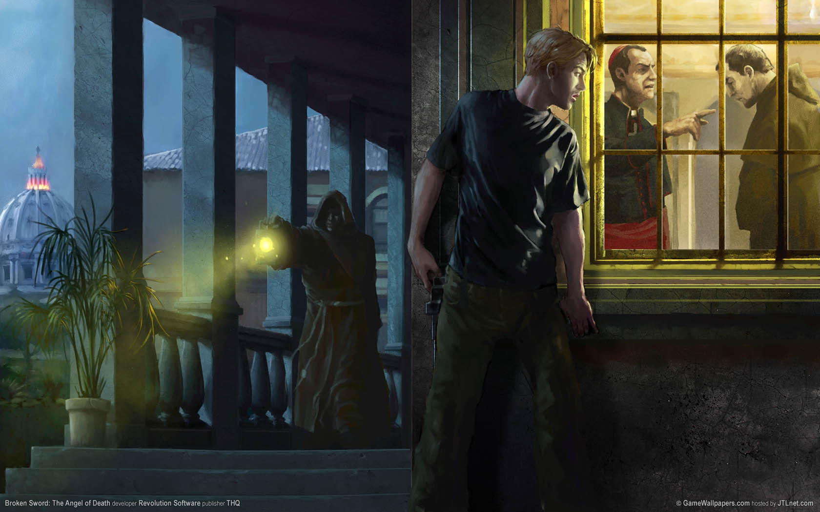 Broken Sword: The Angel of Death wallpaper 02 1680x1050