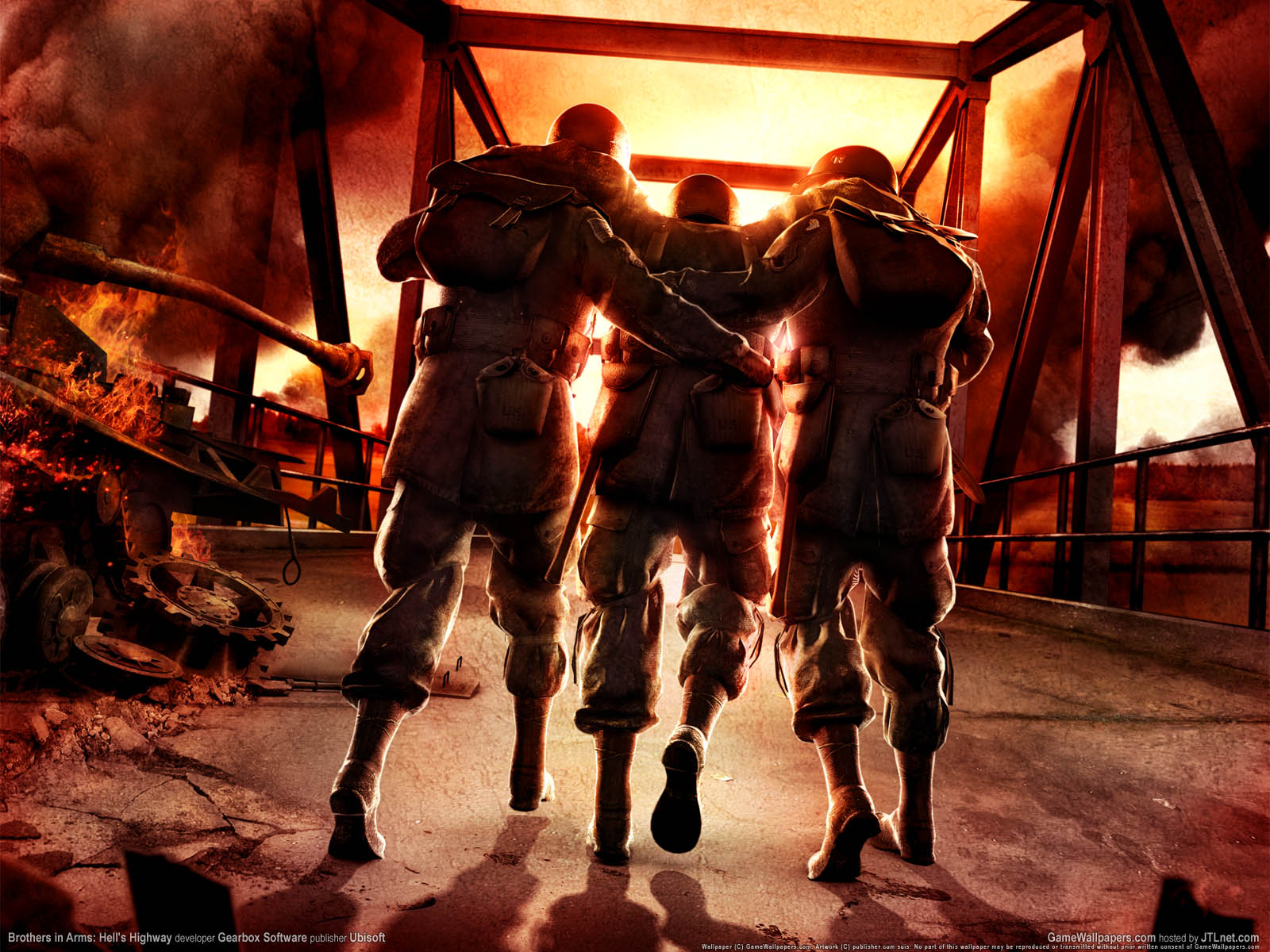 Brothers in Arms%3A Hell%5C%27s Highway Hintergrundbild 04 1600x1200