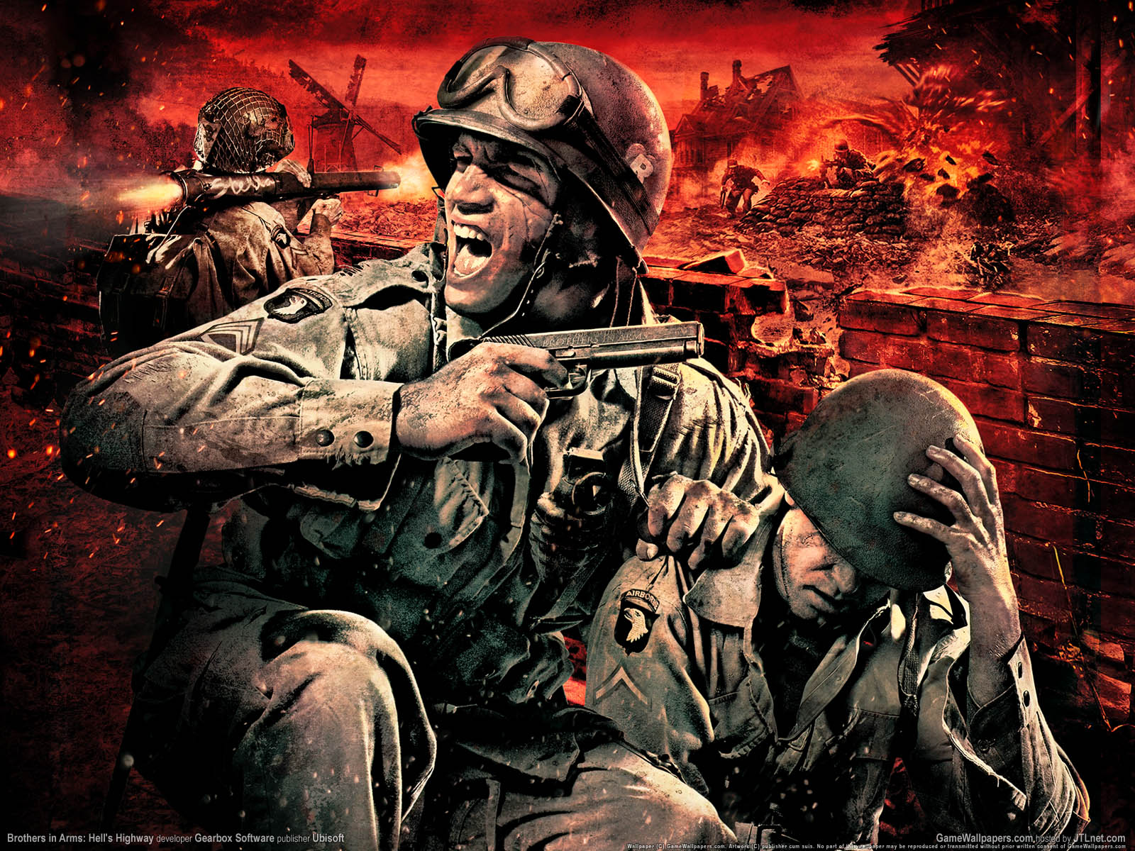Brothers in Arms%3A Hell%5C%27s Highway Hintergrundbild 06 1600x1200