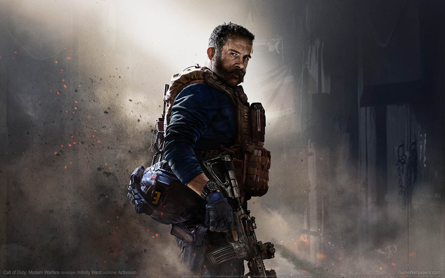Call of Duty: Modern Warfare achtergrond 01 1440x900