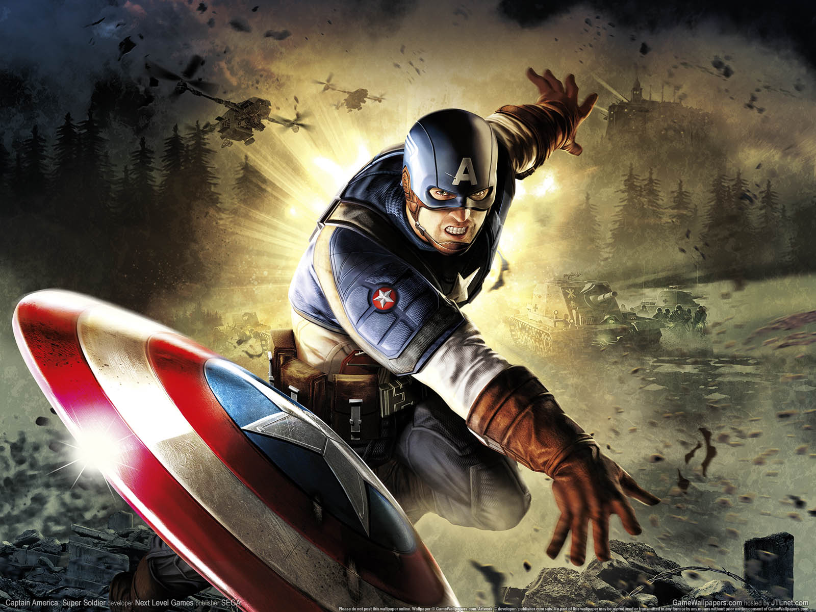 Captain America: Super Soldier fond d'cran 01 1600x1200