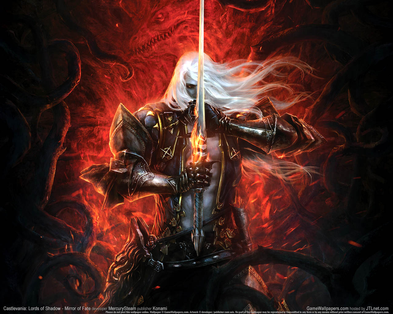 Castlevania: Lords of Shadow - Mirror of Fate achtergrond 01 1280x1024