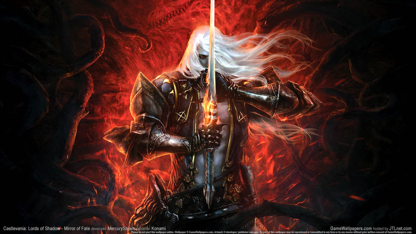 Castlevania: Lords of Shadow - Mirror of Fate achtergrond 01 1366x768