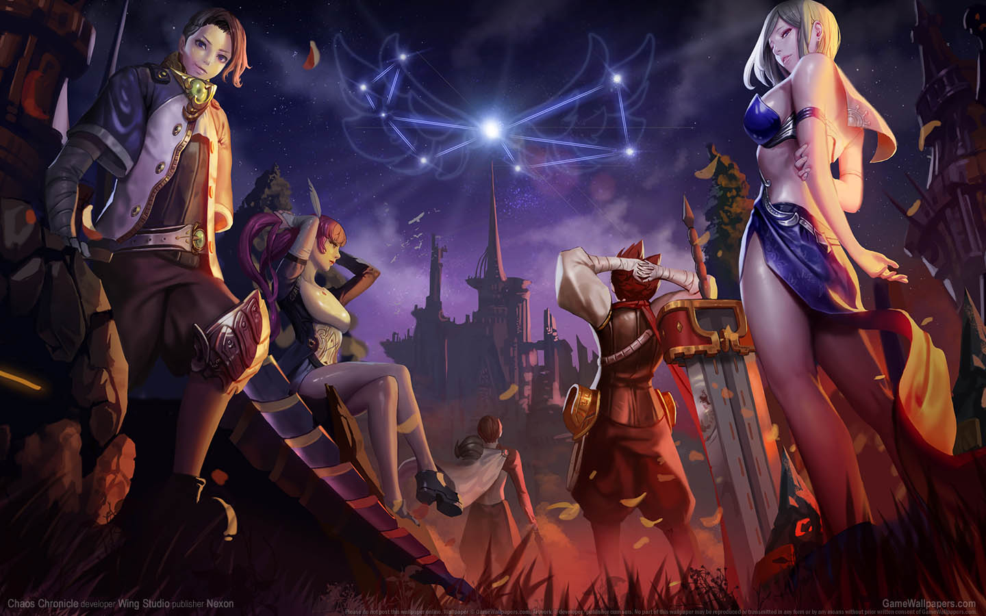 Chaos Chronicle wallpaper 01 1440x900