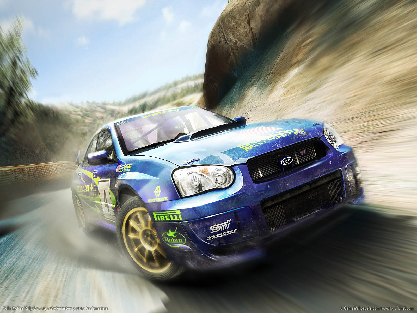 Colin McRae Rally 5 Hintergrundbild 02 1600x1200