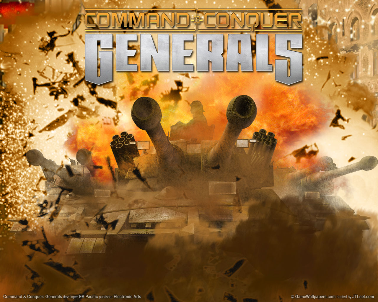 Command and Conquer: Generalsνmmer=01 Hintergrundbild  1280x1024
