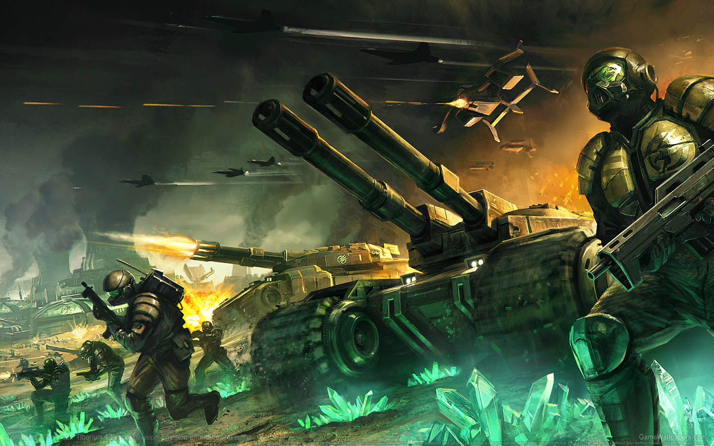 Command & Conquer: Tiberium Alliances achtergrond 01 1440x900