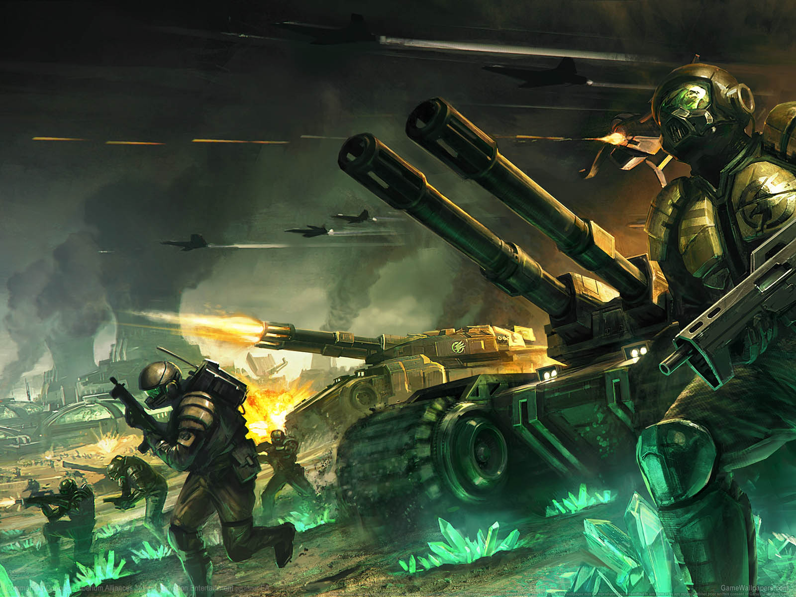 Command & Conquer: Tiberium Alliancesνmmer=01 Hintergrundbild  1600x1200