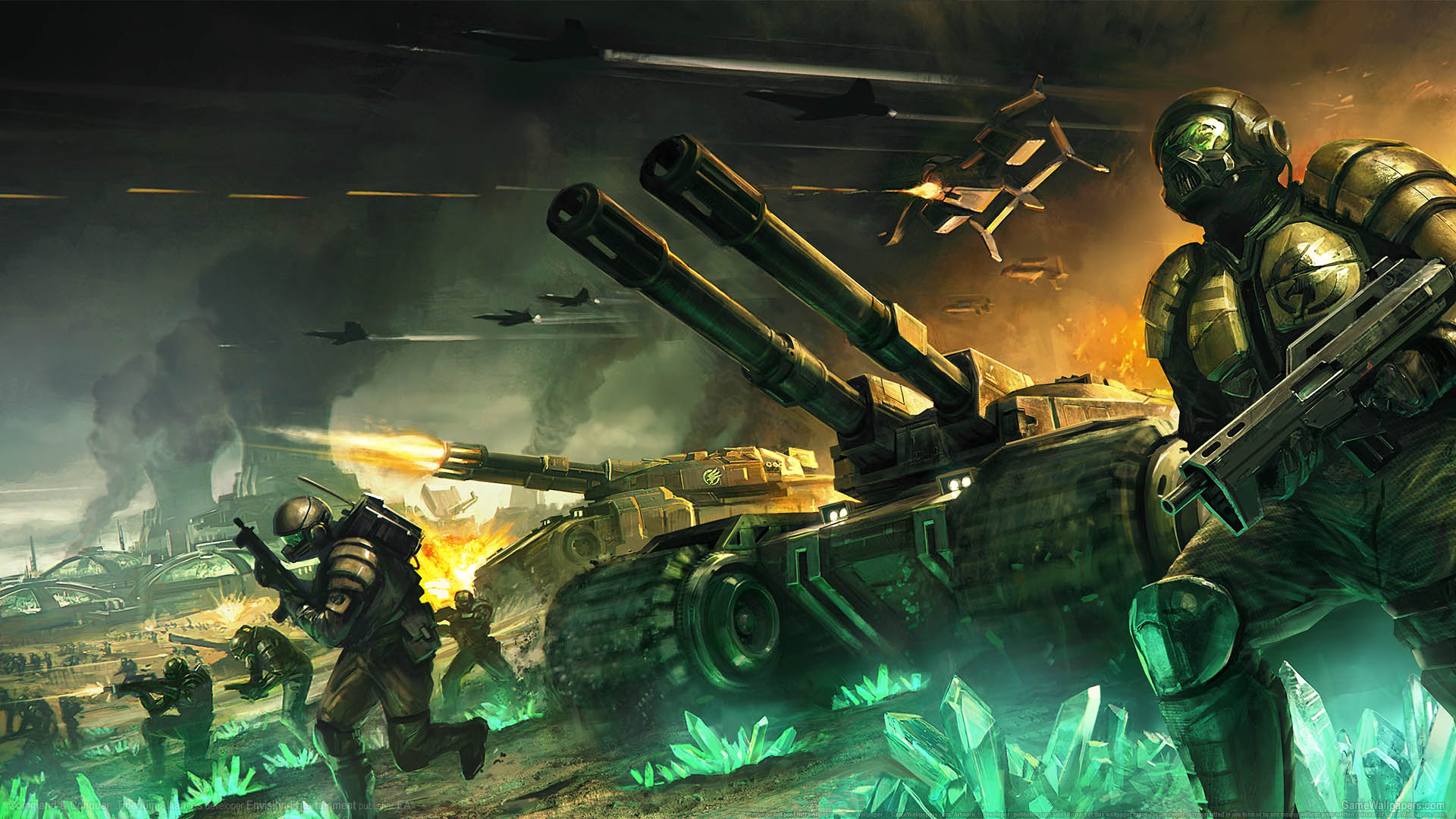 Command & Conquer: Tiberium Alliances fond d'cran 01 1920x1080