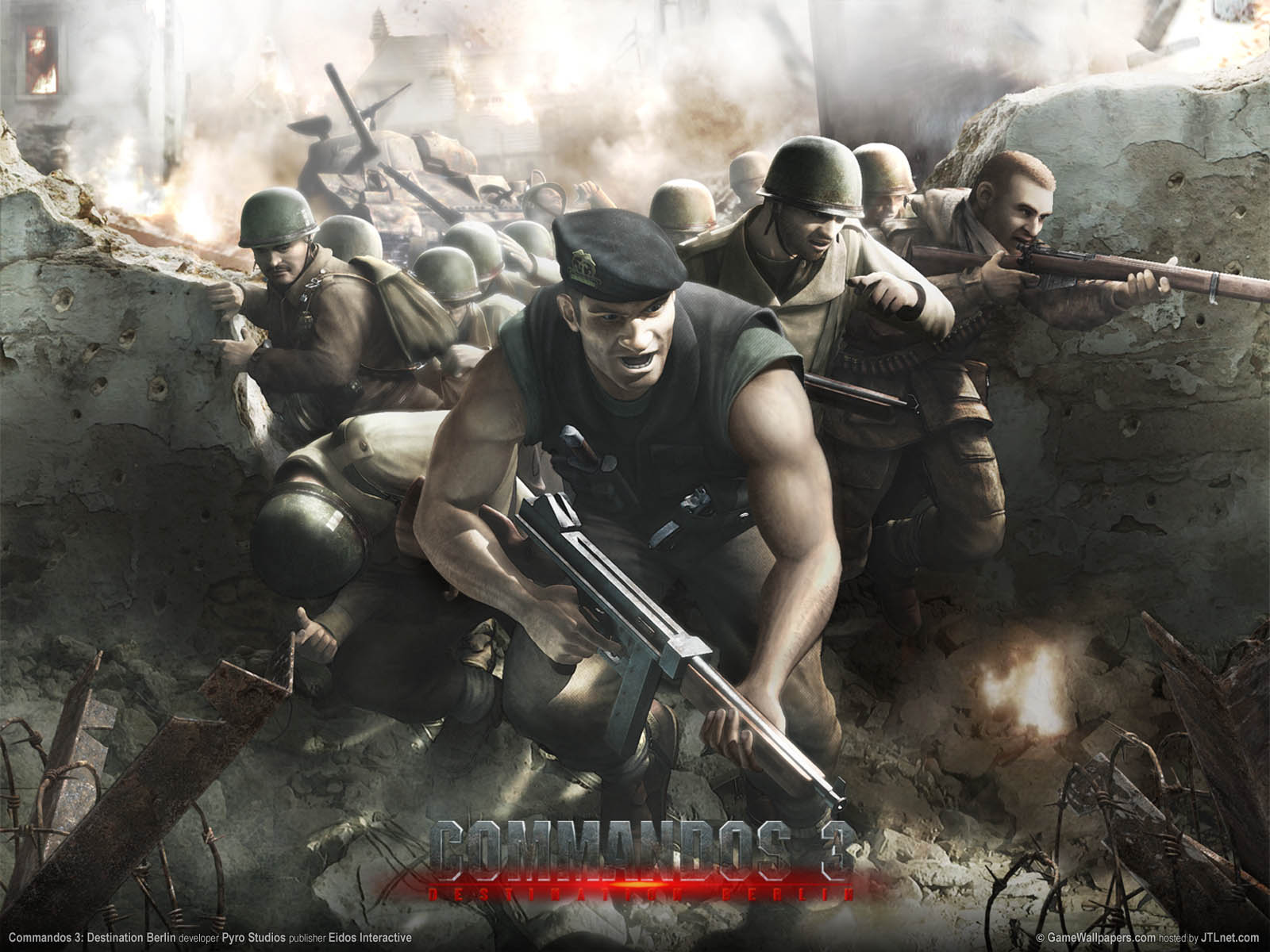 Commandos 3: Destination Berlin wallpaper 01 1600x1200