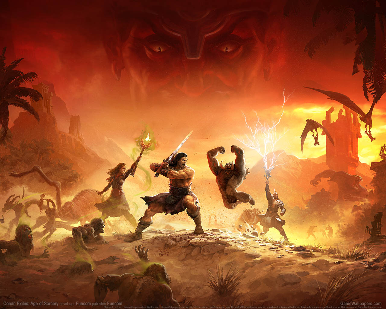 Conan Exiles: Age of Sorcery achtergrond 01 1280x1024